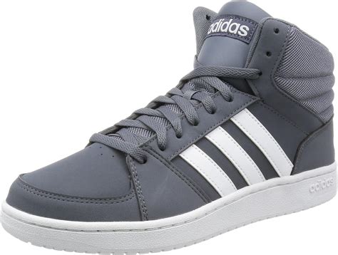 adidas vs hoops mid grijs|Adidas hoops mid basketball review.